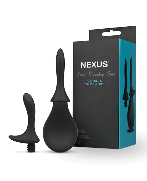 Nexus Anal Douche Set - Black