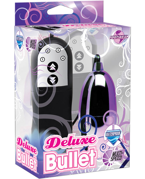 Deluxe Bullet Waterproof Vibe - Mutli-speed