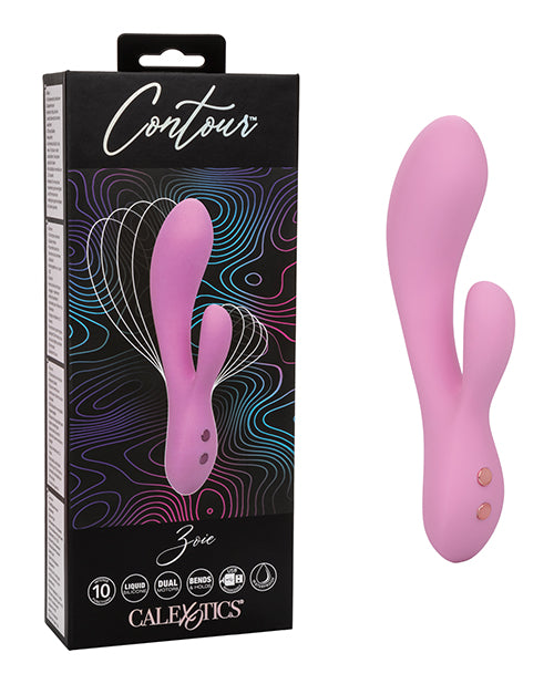 Contour Zoie Flexible Dual Massager - Pink