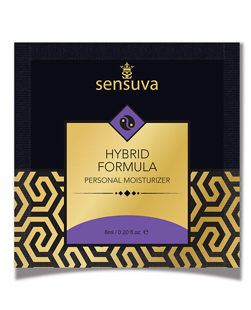 Sensuva Hybrid Personal Moisturizer Single Use Packet