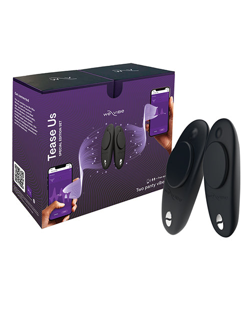 We-vibe Moxie & Moxie Tease Us Special Edition - Black