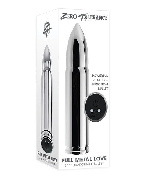 Zero Tolerance Full Metal Love Bullet - Chrome