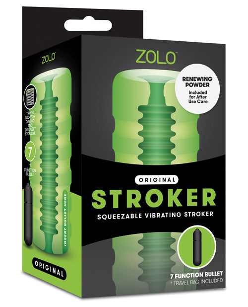 ZOLO Original Squeezable Vibrating Stroker