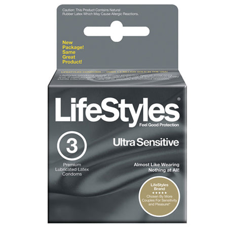 LifeStyles Ultra Sensative Condoms (3 pack)