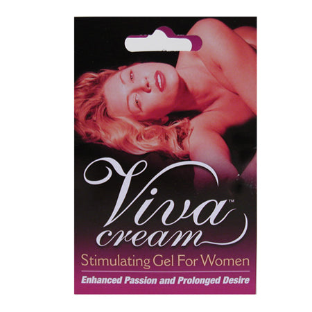 Swiss Navy Viva Cream Stimulating Gel 2 ml Foils 24-Piece Box