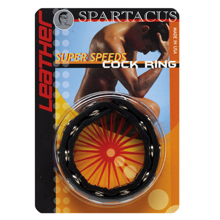 Spartacus Super Speeds Leather Cock Ring