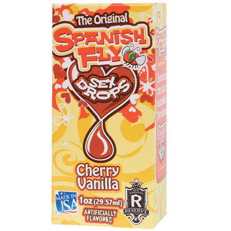 Spanish Fly Sex Drops Cherry Vanilla 1oz