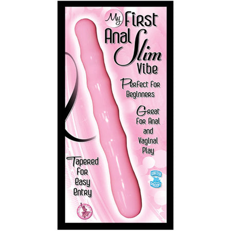 My First Anal Slim Vibe Waterproof (Pink)