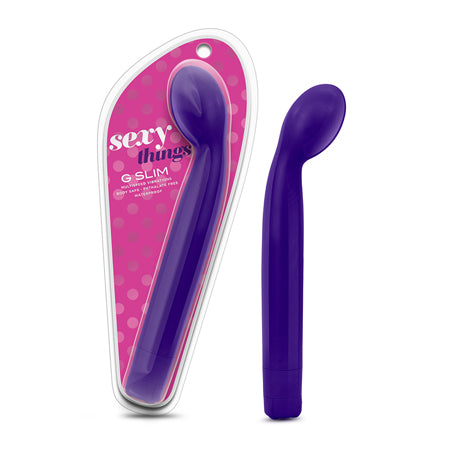 Blush Sexy Things G Slim Multispeed Slimline G-Spot Vibrator Purple