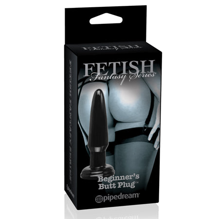 Pipedream Fetish Fantasy Series Limited Edition Beginner's Butt Plug Black