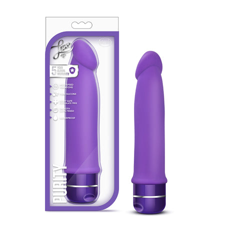 Blush Luxe Purity Silicone Vibrator Purple