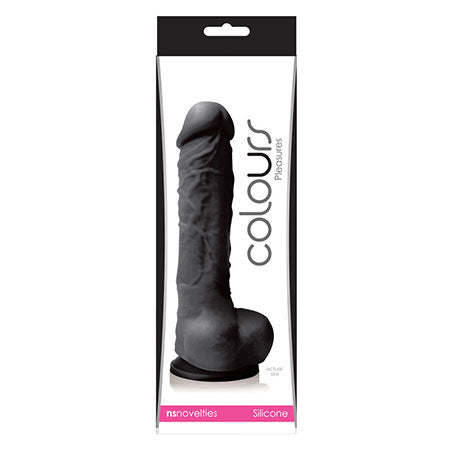 Colours Pleasures 5 in. Dildo Black