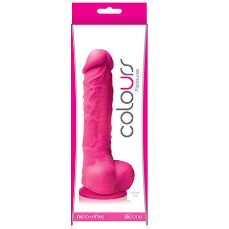 Colours Pleasures 5 in. Dildo Pink