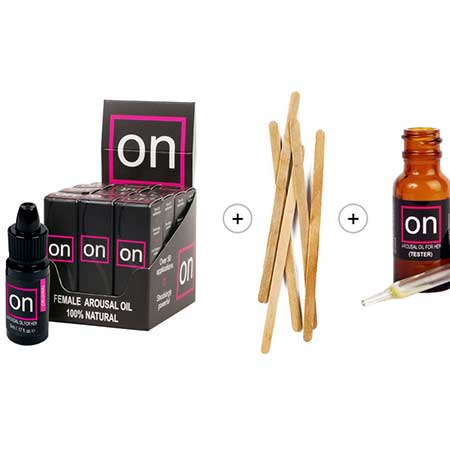 Sensuva ON Ultra Arousal Oil Refill Kit (12 bottles)