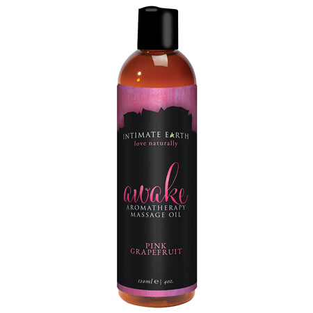 Intimate Earth Awake Massage Oil 120 ml/4 oz