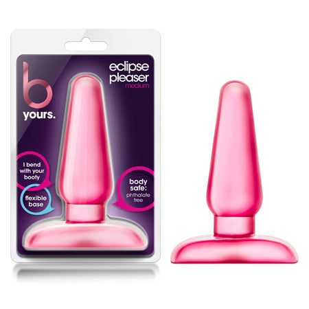 Blush B Yours Eclipse Pleaser Anal Plug Medium Pink