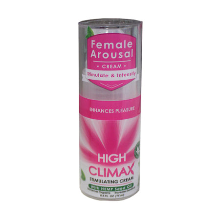 High Climax Female Stimulant with Hemp Seed Oil 0.5 fl. oz. bottle