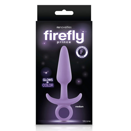 Firefly Prince Anal Plug Medium Purple