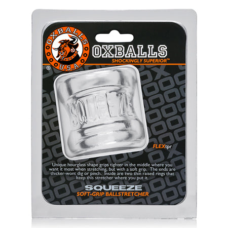 OxBalls Squeeze, Ball Stretcher, Clear