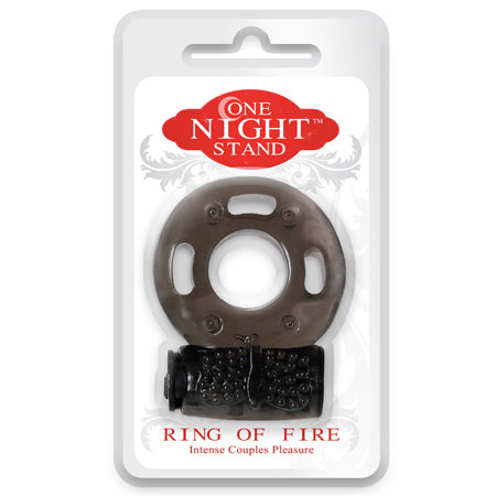 Evolved One Night Stand Ring of Fire Vibrating Cockring Smoke