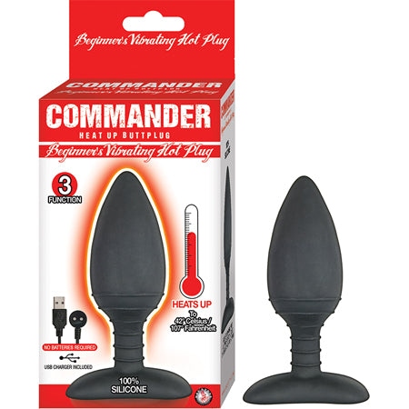 Commander Beginner Vibrating Hot Plug Black