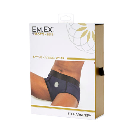 Sportsheets Em.Ex. Fit Harness Navy M