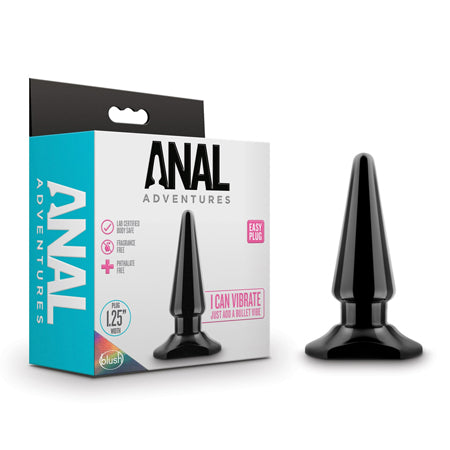 Blush Anal Adventures Easy Plug Black