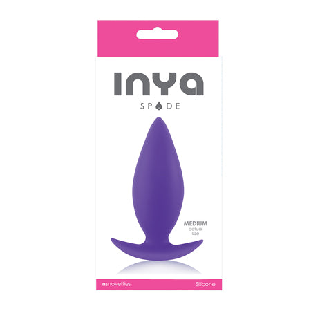 INYA Spade Anal Plug Medium Purple