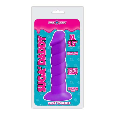 SUGA-DADDY 9.5"  PURPLE