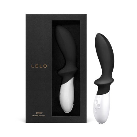 LELO LOKI Rechargeable Prostate Vibrator Obsidian Black