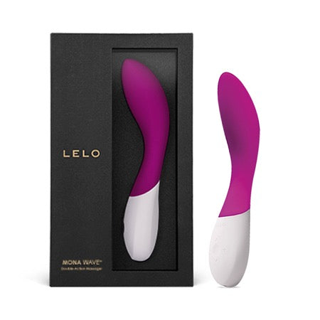 LELO MONA WAVE Rechargeable G-Spot Vibrator Deep Rose