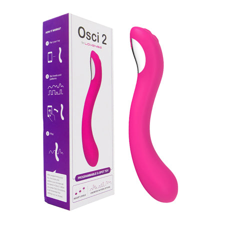 Lovense Osci 2 Bluetooth Programmable G-Spot Toy