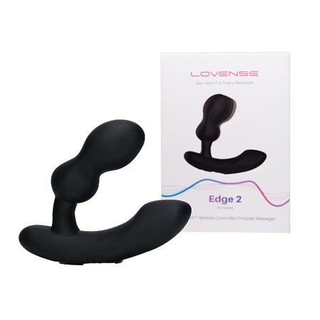 Lovense Edge 2 Bluetooth Remote-Controlled Adjustable Prostate Massager