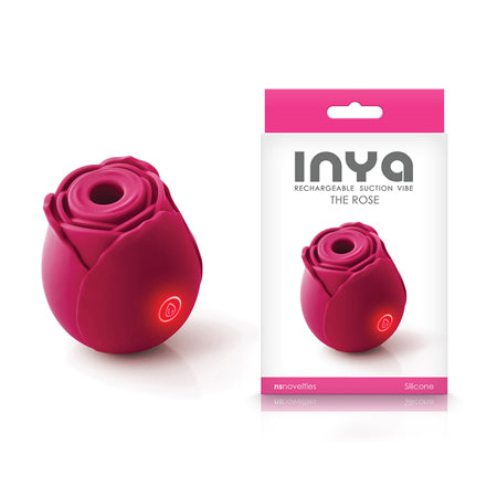 INYA The Rose Rechargeable Suction Vibe Red