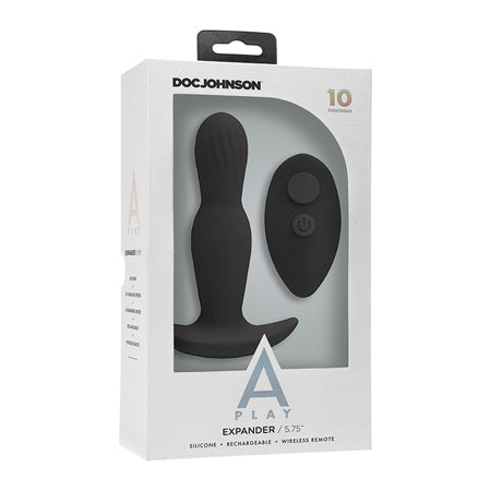 A-Play EXPANDER Rechargeable Silicone Anal Plug with Remote