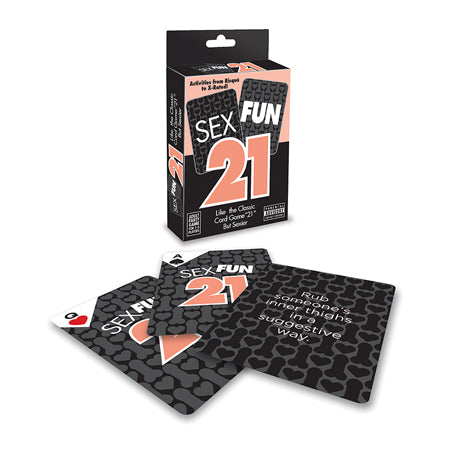 Sex Fun 21 Card Game