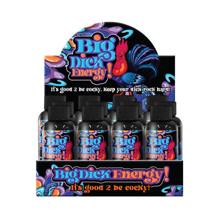 Big Dick Energy Male Enhancement Shot 2 oz. 12-Piece Display