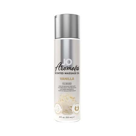 JO Aromatix Vanilla Scented Massage Oil 4 oz.