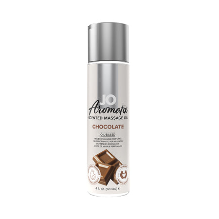 JO Aromatix Chocolate Scented Massage Oil 4 oz.