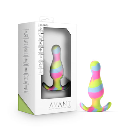 Blush Avant Kaleido Silicone Anal Plug Lime