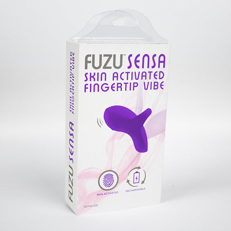 Fuzu Sensa Rechargeable Skin-Activated Fingertip Vibe Purple