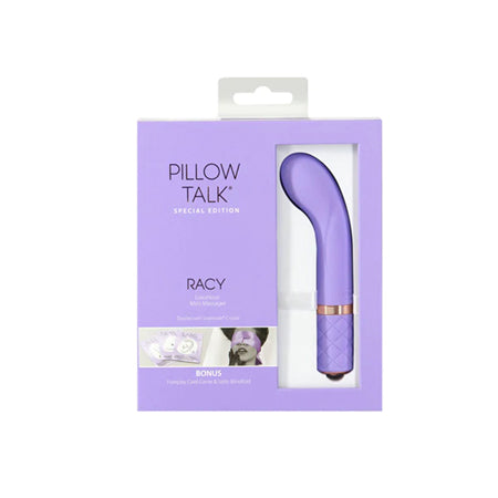 Pillow Talk Special Edition Racy Mini G-Spot Vibrator with Swarovski Crystal Purple