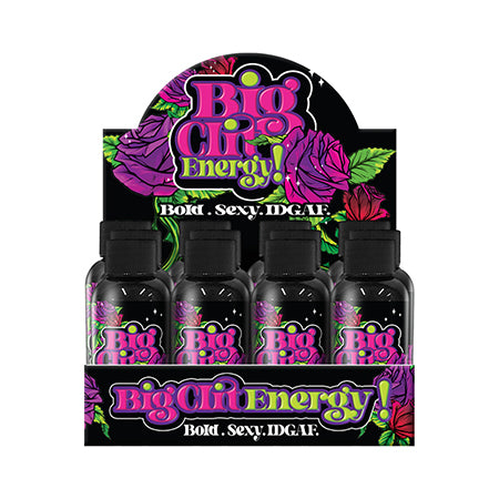 Big Clit Energy Female Enhancer Shot 2 oz. 12-Piece Display