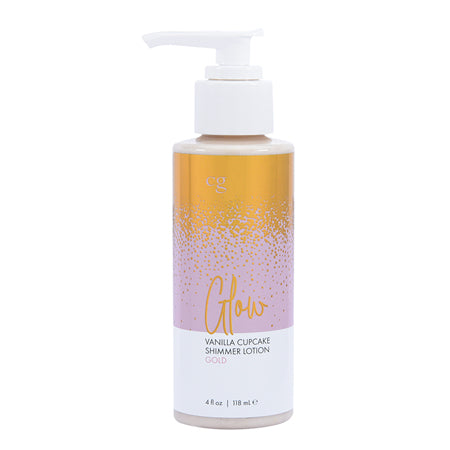 CG Glow Vanilla Cupcake Shimmer Lotion Gold 4 oz.