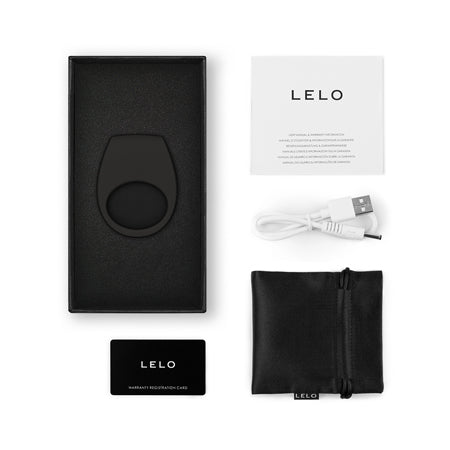 LELO TOR 3 Vibrating Cockring Black