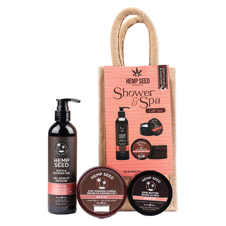 Earthly Body Hemp Seed Isle of You Holiday Spa Limited Edition 3-Piece Gift Set