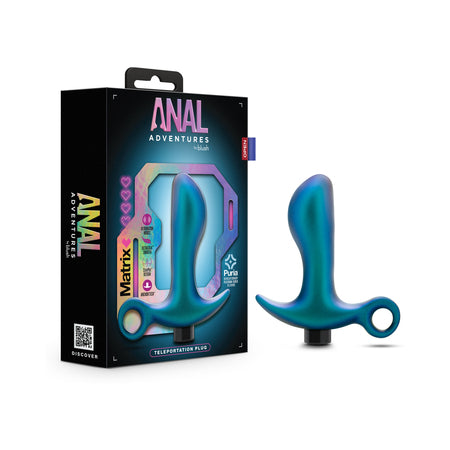 Anal Adventures Matrix Teleportation Plug Lunar Blue