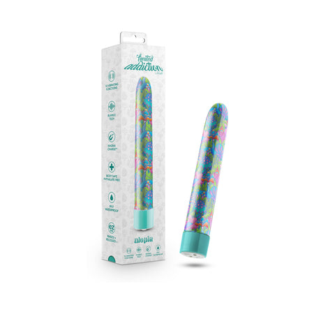 Limited Addiction Floradelic Rechargeable 7 in. Vibrator Purple